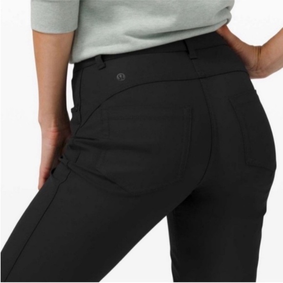 LULULEMON | City Sleek 5-Pocket 7/8 Pants Black Size 4 - Picture 11 of 11